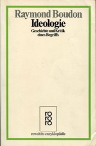 Bild des Verkufers fr Ideologie : Geschichte u. Kritik e. Begriffs. zum Verkauf von NEPO UG
