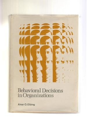 Imagen del vendedor de Behavioral Decisions in Organizations a la venta por NEPO UG