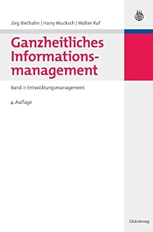 Seller image for Ganzheitliches Informationsmanagement: Band II: Entwicklungsmanagement for sale by NEPO UG