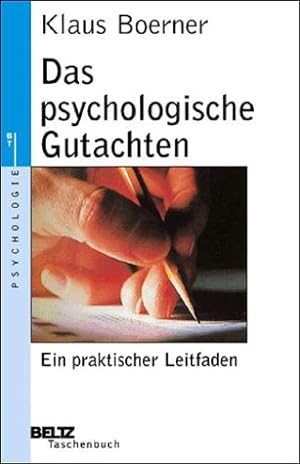 Seller image for Das psychologische Gutachten (Beltz Taschenbuch) for sale by NEPO UG