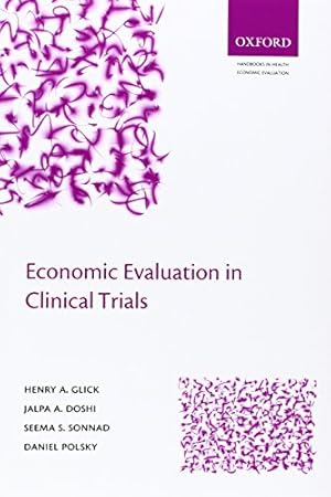 Imagen del vendedor de Economic Evaluation in Clinical Trials (Handbooks in Health Economic Evaluation) a la venta por NEPO UG