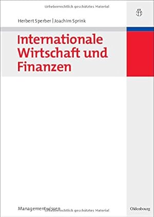 Bild des Verkufers fr Internationale Wirtschaft und Finanzen zum Verkauf von NEPO UG