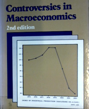 Bild des Verkufers fr Controversies in Macroeconomics zum Verkauf von NEPO UG