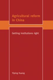 Bild des Verkufers fr Agricultural Reform in China: Getting Institutions Right (Trade and Development) zum Verkauf von NEPO UG