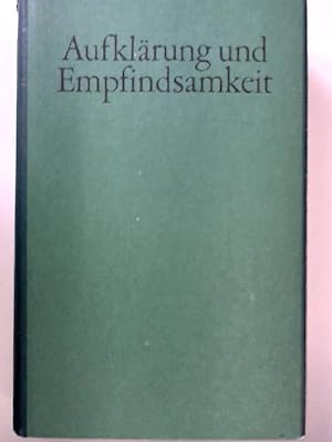 Seller image for Aufklrung und Empfindsamkeit. Deutsche Literatur im 18. Jahrhundert for sale by NEPO UG