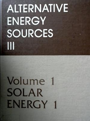 Bild des Verkufers fr Solar Energy I (Alternative Energy Sources Volume 1) zum Verkauf von NEPO UG