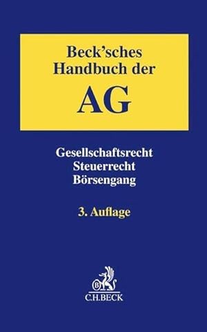 Immagine del venditore per Beck'sches Handbuch der AG venduto da BuchWeltWeit Ludwig Meier e.K.