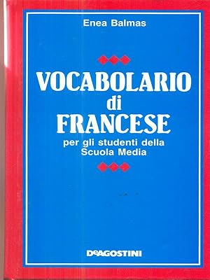 Seller image for Vocabolario di francese for sale by Librodifaccia