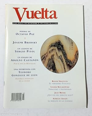 Image du vendeur pour Revista Vuelta. Ao XIX. Septiembre de 1995. Nmero 226 mis en vente par La Social. Galera y Libros