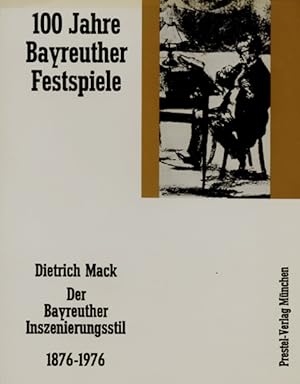 Immagine del venditore per Der Bayreuther Inszenierungsstil. (1876-1976). venduto da Georg Fritsch Antiquariat