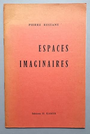 Immagine del venditore per Espaces imaginaires - Galerie H. Kamer Paris, 1957 (Claude Bellegarde, Gianni Bertini, Peter Brning, Halpern, Friedensreich Hundertwasser, Jacques-Charles Delahaye) mit 6 s/w Abbildungen venduto da Verlag IL Kunst, Literatur & Antiquariat