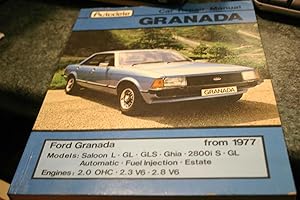 Immagine del venditore per Car repair Manual Autodata Ford Granada from 1977 Model L GL S GLS 2.8i Ghia X Automatic Estate Engines 2000OHC 2300V6 2800V6 venduto da SGOIS