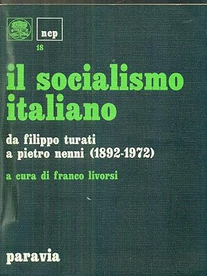 Bild des Verkufers fr Il socialismo italiano zum Verkauf von Librodifaccia