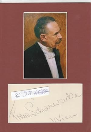 Immagine del venditore per XAVER SCHARWENKA (1850-1924) polnisch-tschechisch-deutscher Komponist, Pianist; u.a. polnische Nationaltnze op. 3. venduto da Herbst-Auktionen