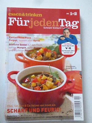 Seller image for Essen & trinken fr jeden Tag Nr. 1/2 - Januar / Februar 2006: Scharf und Feurig! TB for sale by Deichkieker Bcherkiste