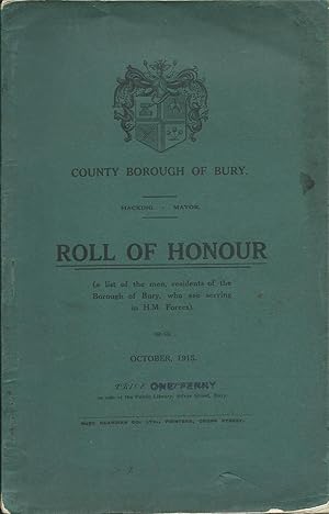 Roll of Honour County Borough of Bury