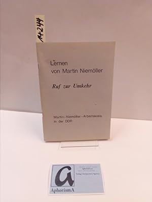 Imagen del vendedor de Lernen von Martin Niemller - Ruf zur Umkehr. a la venta por AphorismA gGmbH