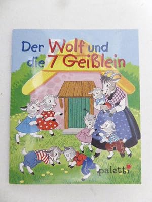 Image du vendeur pour Der Wolf und die 7 Geilein. Ein Mrchen der Brder Grimm. Paletti Minibuch mis en vente par Deichkieker Bcherkiste