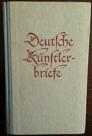 Seller image for Deutsche Knstlerbriefe des 19. Jahrhunderts. Briefe, Tagebuchbltter, Bekenntnisse. for sale by buch-radel