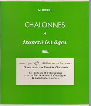 Seller image for CHALONNES  travers les ges. for sale by CANO