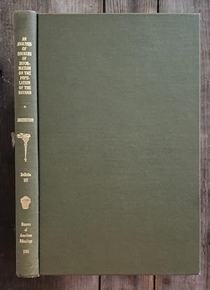 Bild des Verkufers fr An Analysis of Sources of Information on the Population of the Navajo: Smithsonian Institution, Bureau of American Ethnology Bulletin 197 zum Verkauf von Chaparral Books