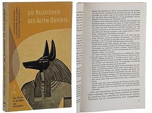 Imagen del vendedor de Die Religionen des Alten Orients. a la venta por Antiquariat Lehmann-Dronke