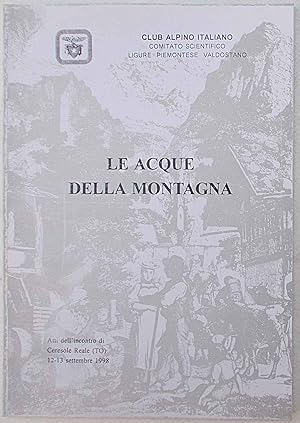 Le acque della montagna.