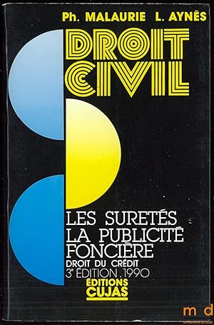 Image du vendeur pour COURS DE DROIT CIVIL: LES SRETS - LA PUBLICIT FONCIRE, DROIT DU CRDIT, 3med. 1990 mis en vente par La Memoire du Droit