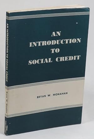 Imagen del vendedor de An Introduction to Social Credit a la venta por Renaissance Books, ANZAAB / ILAB