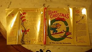 Image du vendeur pour BEARS CHRISTMAS BEGINNER BOOK, Dr. Seuss RELATED , BEAR S, BEGINNER BOOK in Color Dustjacket , Series #6, CHRISTMAS MORNING headed out to snow to try out Presents pair skates, Skis, & Sled mis en vente par Bluff Park Rare Books