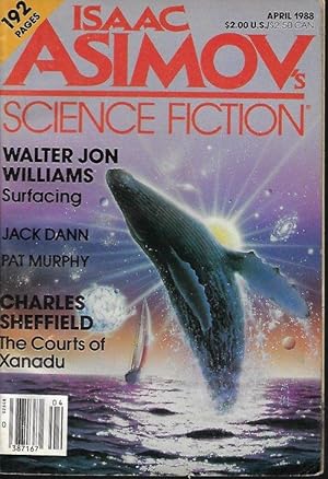 Imagen del vendedor de Isaac ASIMOV'S Science Fiction: April, Apr. 1988 a la venta por Books from the Crypt