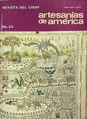 Artesanías de América N°°3. Diciembre 1986. Revista del Cidap. Arturo Rojo : Pintor pescador de Z...