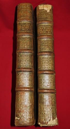 Image du vendeur pour Histoire des Guerres Civiles de France, contenant tout ce qui s'est passe de plus memorable sous le regne de quatre Rois, Francois II, Charles IX, Henry III & Henri IV. Surnomme le Grand, jusqu'a la paix de Vervins, inclusivement. Ecrite e, Italien par H.C. DAVILA . Et mise en Franois, par I. BAUDOIN. Avec une Table tres-ample des Noms propres, & des principales Matieres. Troisiesme Edition, corrige en divers endroits (2 volumes). mis en vente par Librairie Diogne SARL