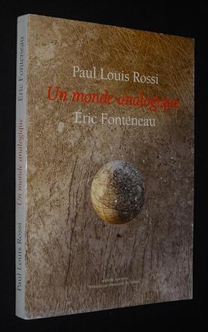 Seller image for Un monde analogique for sale by Abraxas-libris