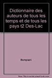 Seller image for Dictionnaire Des Auteurs. Vol. 2. Des-lac for sale by RECYCLIVRE