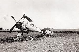 French Military Aviation Breguet Biplane Rene Moineau old Branger Photo 1911
