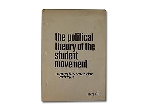 The Political Theory of the Student Movement - Notes for a Marxist Critique