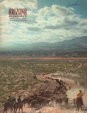 Seller image for Arizona Highways: July 1954; Vol. XXX, No. 7 for sale by Clausen Books, RMABA
