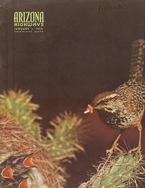 Seller image for Arizona Highways: January 1954; Vol. XXX, No. 1 for sale by Clausen Books, RMABA