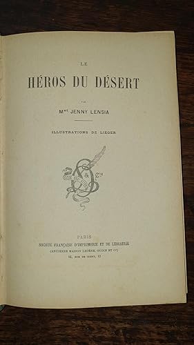 Seller image for Le hros du dsert for sale by AHA BOOKS