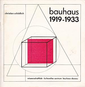 Bild des Verkufers fr Bauhaus 1919 - 1933 zum Verkauf von Antiquariat Immanuel, Einzelhandel