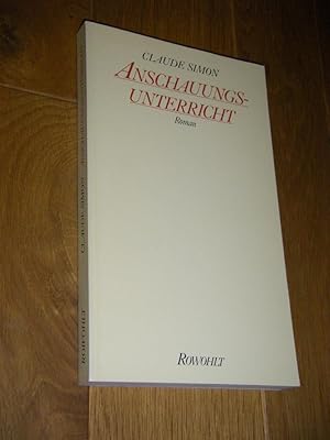 Bild des Verkufers fr Anschauungsunterricht. Roman zum Verkauf von Versandantiquariat Rainer Kocherscheidt