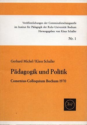 Seller image for Pdagogik und Politik for sale by Clivia Mueller