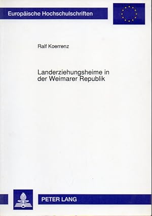 Bild des Verkufers fr Landerziehungsheime in der Weimarar Republik zum Verkauf von Clivia Mueller