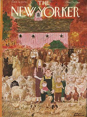 Seller image for ORIG VINTAGE MAGAZINE COVER/ THE NEW YORKER - OCTOBER 8 1979 for sale by Monroe Street Books
