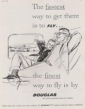 Seller image for ORIG VINTAGE MAGAZINE AD/ 1959 DOUGLAS AIRCRAFT CO. AD for sale by Monroe Street Books
