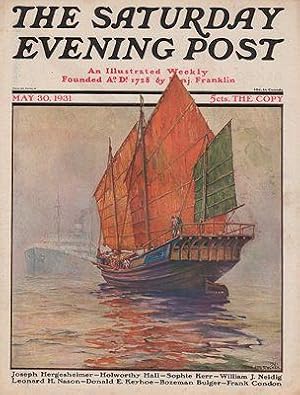 Seller image for ORIG. VINTAGE MAGAZINE COVER/ SATURDAY EVENING POST - MAY 30 1931 for sale by Monroe Street Books