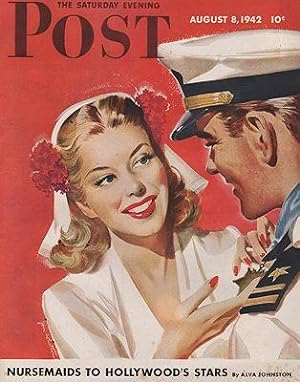 Bild des Verkufers fr ORIG. VINTAGE MAGAZINE COVER - SATURDAY EVENING POST - AUGUST 8 1942 zum Verkauf von Monroe Street Books