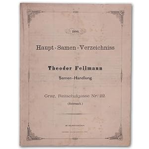 Seller image for Haupt-Samen-Verzeichnis. for sale by Antiquariat Gerhard Gruber
