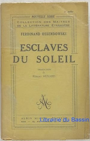 Image du vendeur pour Esclaves du Soleil mis en vente par Librairie du Bassin